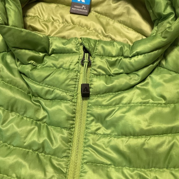 Eddie Bauer First Ascent Stormdown 800 Women’s Vest Green Full Zip - Picture 7 of 12